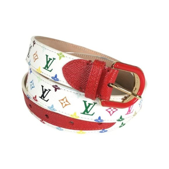 Multicolour Louis Vuitton Belt | 100% Authenticity Guarantee - Picture 1 of 6